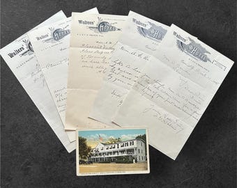 Hotel Walters Vintage Collection - Cairo New York - Catskill Mountains Memorabilia