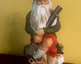 Vintage Rip Van Winkle Decanter - Collectors Limited Edition - Hand Crafted Porcelain