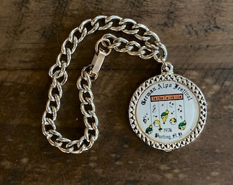 Vintage Catskill Mountains Souvenir Bracelet - German Alps Festival - Purling New York