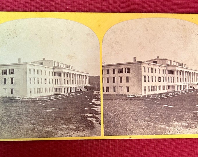 The Catskill Mountain House  - Catskills Mountains, Catskill New York Stereoview - Stereoscope -  Stereoview