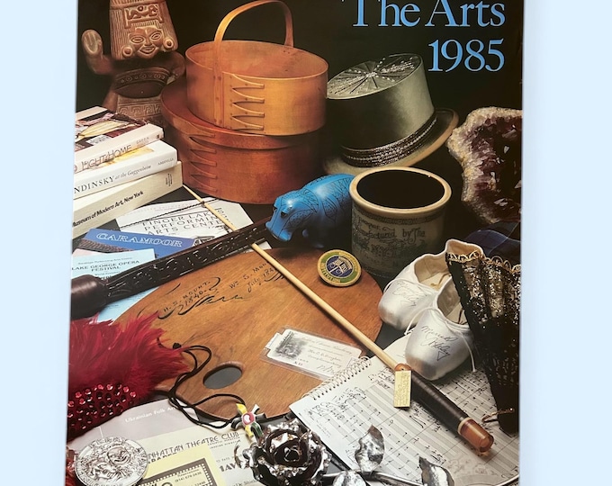 Vintage I Love New York Travel Poster - 1985 - I Love NY Celebrates the Arts - Theater Poster