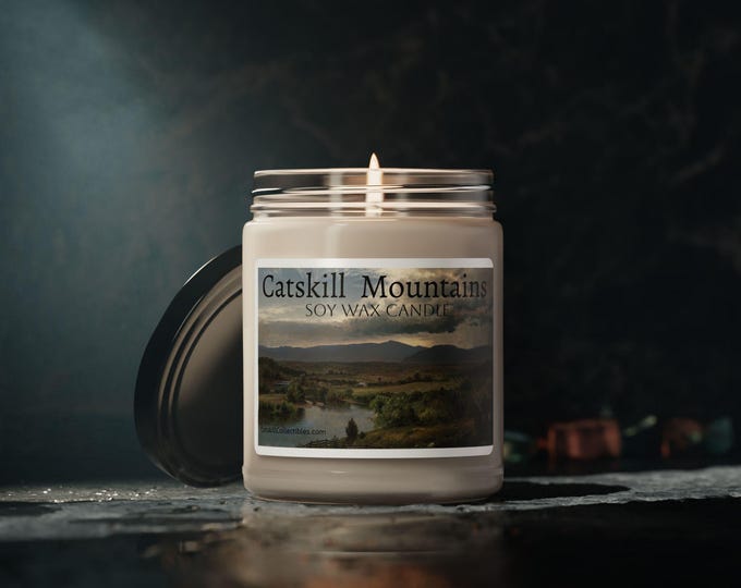CATSKILL Scented Soy Candle, Nature-Inspired Gift, Relaxing Home Decor, Aromatherapy Candle, Perfect for Birthdays, Housewarming