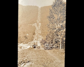 Vintage Postcard of the Otis Elevating Railway, Palenville New York - Embossed by W L Coursen, Cairo New York - Catskill Mountains