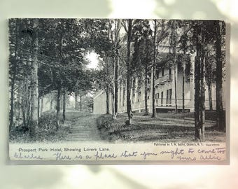 Vintage Postcard of the Prospect Park Hotel - Catskill New York - Circa 1918 - Catskill Mountains Memorabilia