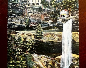 Rare Vintage Postcard of The Laurel House above Kaaterskill Falls - Circa 1910