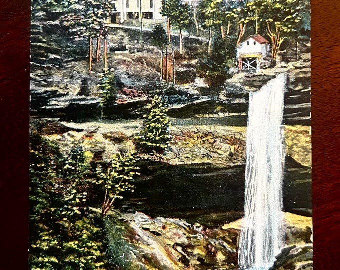 Rare Vintage Postcard of The Laurel House above Kaaterskill Falls - Circa 1910
