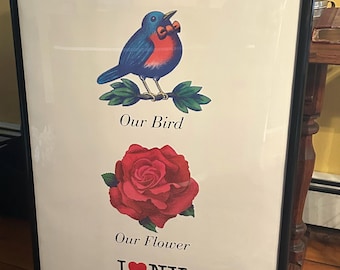 Milton Glaser I Love NY 20th Anniversary Poster - 1997 - State of New York - Empire State Development