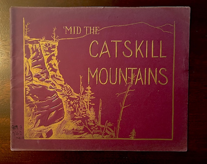 Rare Vintage Catskill Mountains Souvenir Book - 1907 - 32 pages packed with historic images of the long lost Catskills