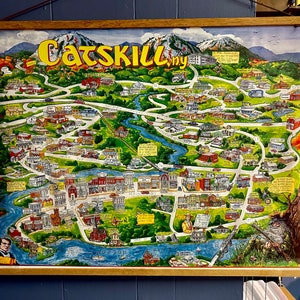 Catskill New York Rotary Club Poster - 1992