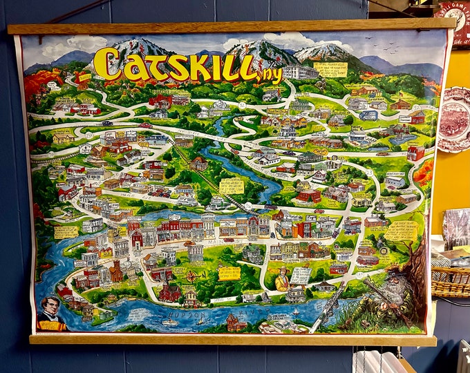 Catskill New York Rotary Club Poster - 1992