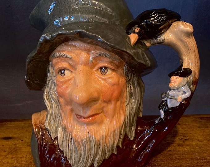 Vintage 1954 Royal Doulton  Rip Van Winkle Toby Mug - Catskill Mountains - Washington Irving