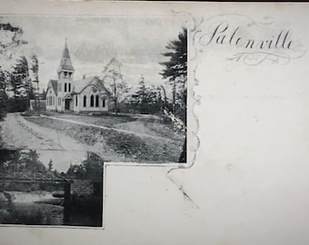 Set of Four Vintage Palenville NY Postcards - Catskill Mountain Memorabilia - Unused Vintage Postcards of the Land of Falling Waters