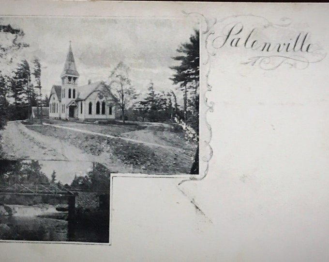 Set of Four Vintage Palenville NY Postcards - Catskill Mountain Memorabilia - Unused Vintage Postcards of the Land of Falling Waters