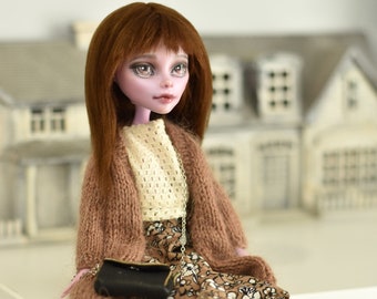 Ooak Doll Repeindre Poupée Monster High Opérette