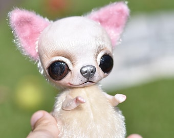 Kamar、レア、プロトタイプ、サンプル、OOAK、手作り、チワワ、犬