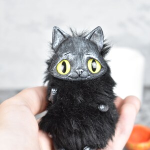 Juguete Peluche Adorno Regalo Gato Negro Blanco Chile Juguete Peluche Adorno Regalo Gato Negro Blanco Chile