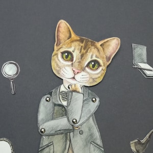 bambola di carta, giocattoli di carta, artigianato di carta, download di bambole di carta, bambole di carta digitali, stampe digitali, download istantaneo, bambola di carta art deco