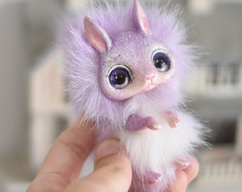 Squirrel Ooak Toy Plush Fantasy Doll Small Creature Animal Squirrel Art Doll Collectible SaponyukArtDolls