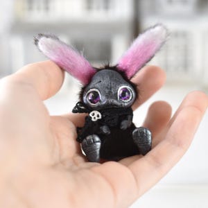 Miniature Bunny Ooak Toy Rabbits Toys Artist Teddy Sculpture