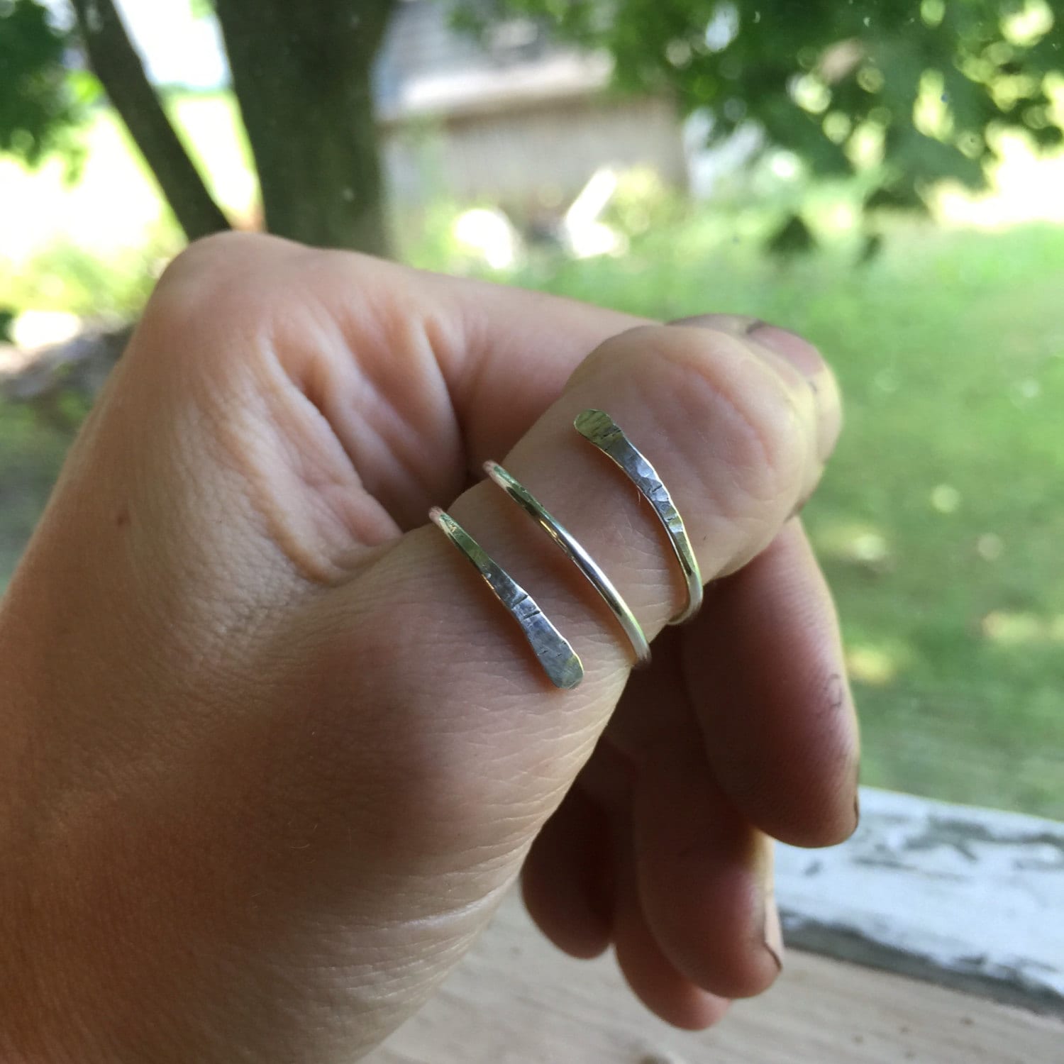 Massief zilveren Sieraden Ringen Midiringen Knokkel vingerringen in sterling zilver. glanzende afwerking stapelringen met verschillende ontwerpen 925 Sterling Zilveren Midi Ringen 