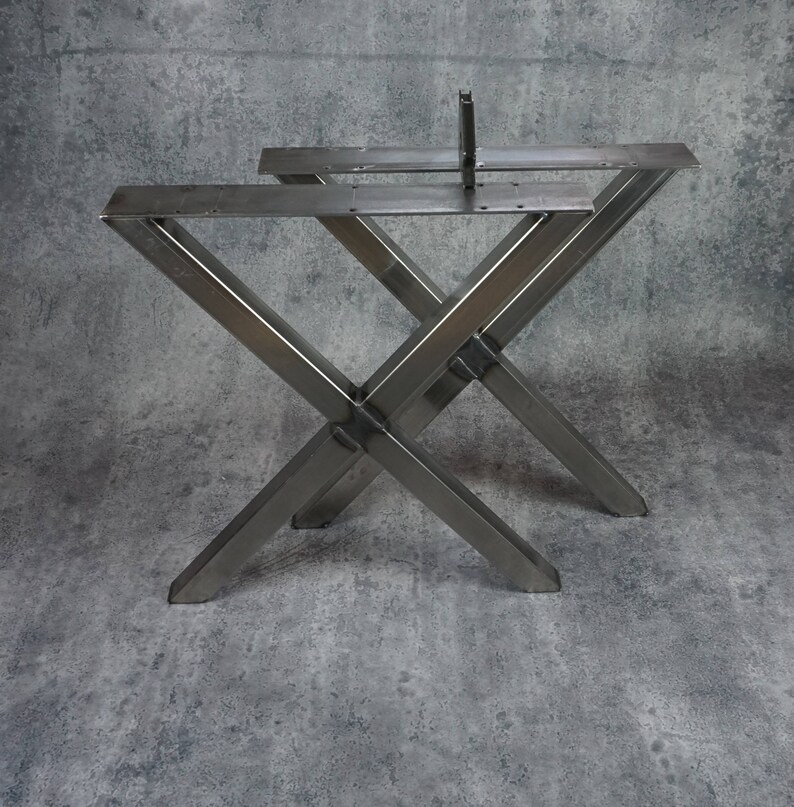 2x2 X Dining Table legs Set of 2 Etsy