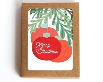 Christmas Cards Pack, Traditional Christmas Cards, Boxed Christmas Cards