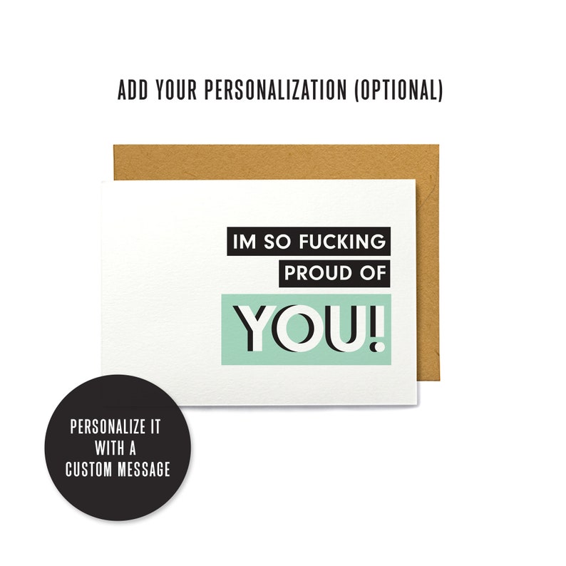 Congratulations Cards for Men Proud of You Gift for Him Etsy