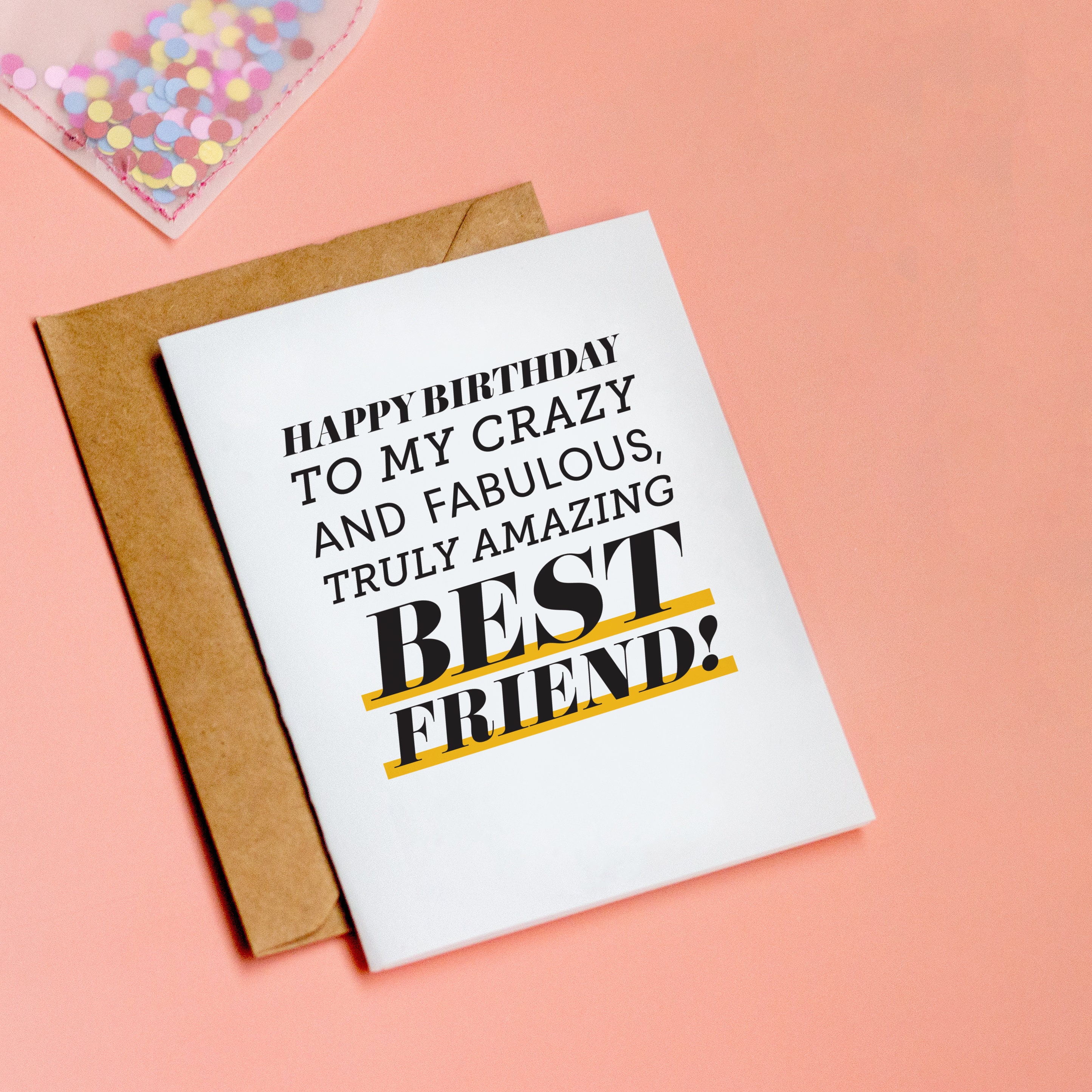 Beste Freundin Geburtstag Karte für Sie Lustige - Etsy