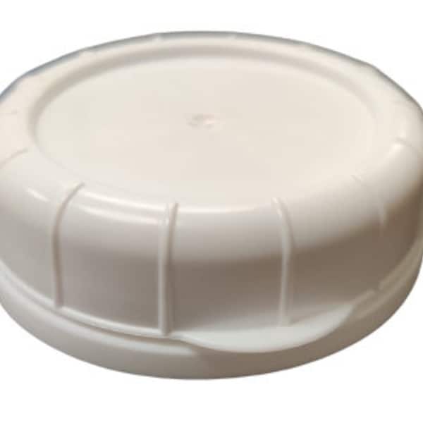 Replacement Caps for kitchentoolz Milk Bottles 48MM - Milk Jug Snap-on Tight Fit No-Drip Tamper Proof Snap Cap Lids