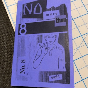 NIE WIĘCEJ NIŻ 8 zinów