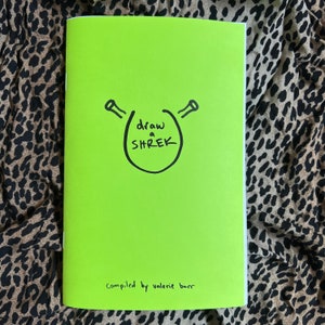 DRAW A SHREK zine
