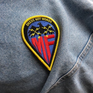 Deeds Not Words MegaForce Patch image 2