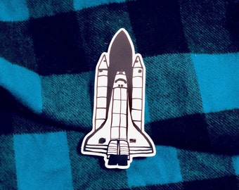 Space Shuttle Rocket Sticker