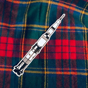 Apollo Saturn V Rocket Sticker