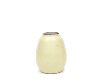 Jaap Ravelli Petit vase en céramique minimaliste Pays-Bas Argile Milieu du siècle Moderne MCM Poterie 1950s 50s 1960s 60s