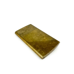 Chas. T. Kennedy No. 9 Brass Lidded Case Slim Cigarette Box Credit
