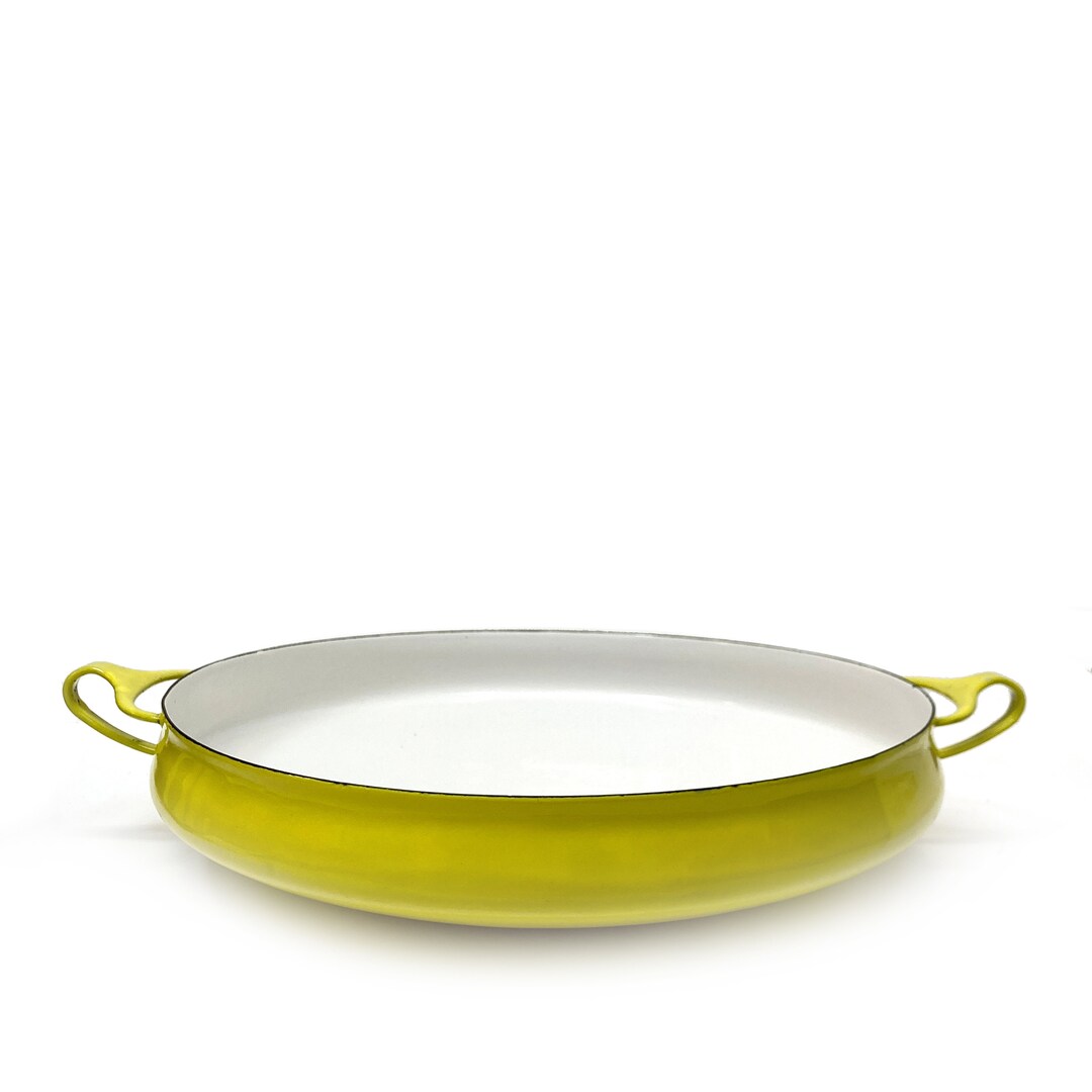 Jens Quistgaard Dansk Kobenstyle Paella Pan Large 720 Yellow Etsy