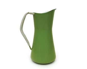 Früher Jens Quistgaard Dansk Kobenstyle Krug 704 Lime Green Denmark IHU JQUA Mid Century Modern MCM 1950s 50s Sehr seltene Farbe Mint