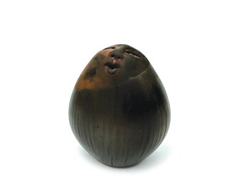 Deva Spirit Rattle Nan Emmett Deva Spirit Ceremonial Rattle Hollow Face - Raku Fired ...