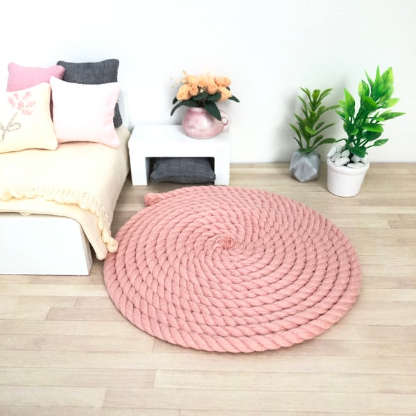 Cord Rug MillamalooMinis - Etsy