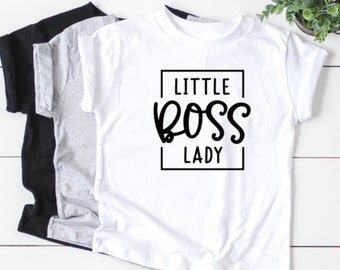 Little Boss Lady Shirt || Toddler Shirt || Funny Toddler Shirt