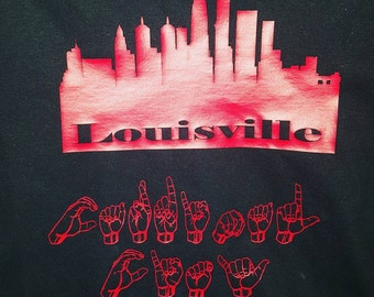 Deaf Sport Tshirt Sign Language Sports