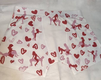 Men Adult Valentines Day Boxers Adult Gift