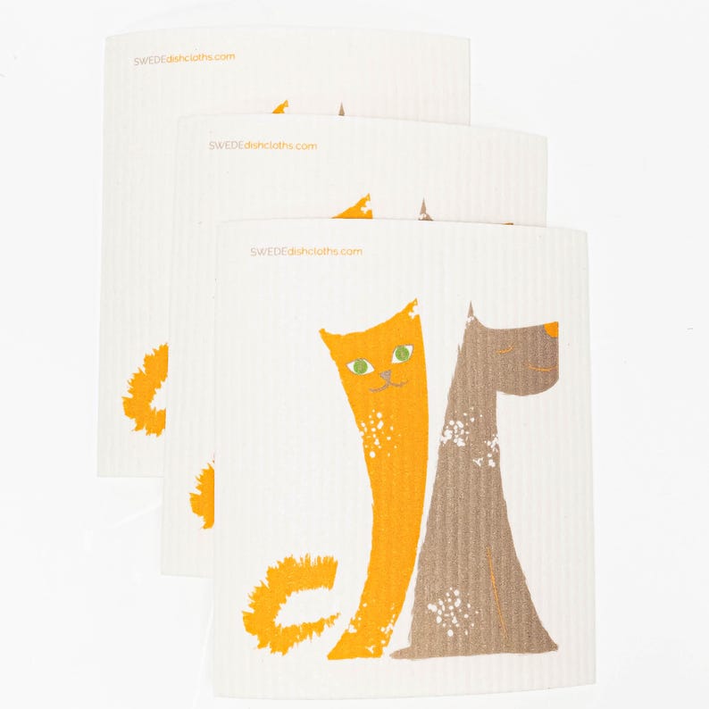 Swedish Dishcloths - Cats