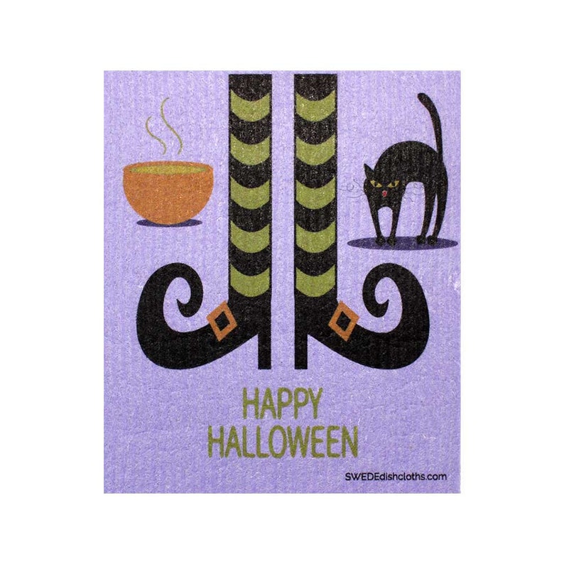Halloween Swedish Dishcloth Set