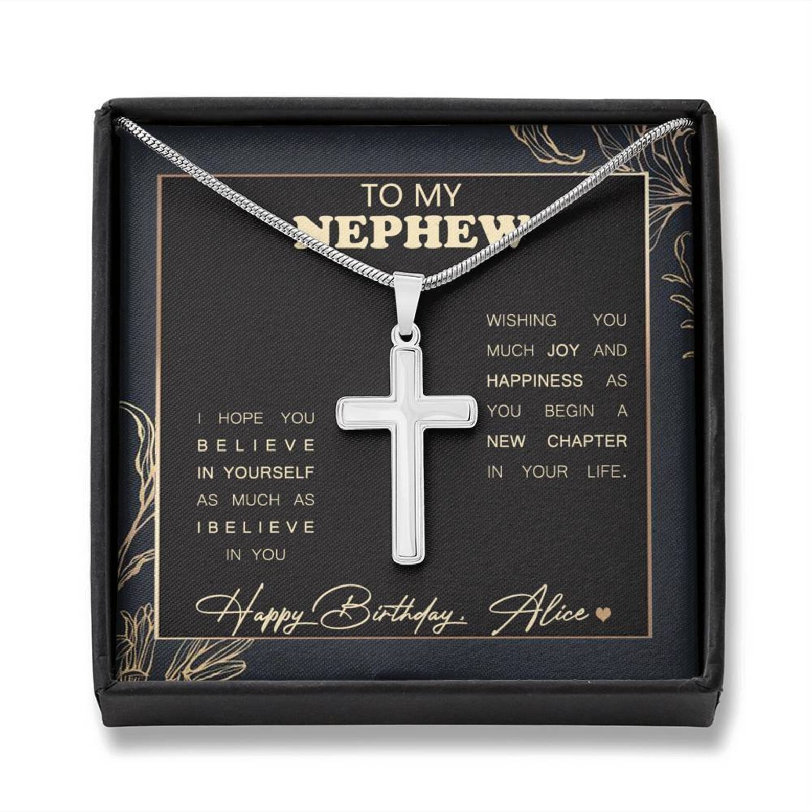 Personalized Birthday Gift for Nephew Nephews Birthday Gift Etsy