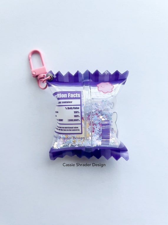 Jungkook Baby Star Candy Shaker Candy Keychain | Subtle