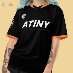 Ateez Atiny Jersey Short Sleeve | Unisex Sizes 2XS-6XL (Runs small, SIZE UP!) | Kpop Fan Gift | Atiny Gift