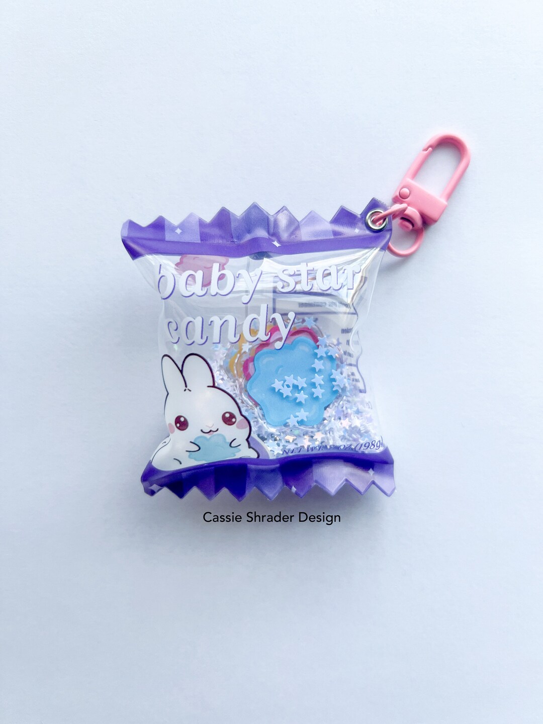 Jungkook Baby Star Candy Shaker Candy Keychain Subtle Merch BTS ARMY