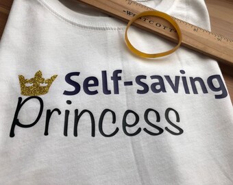 Self Saving Princess T-shirt